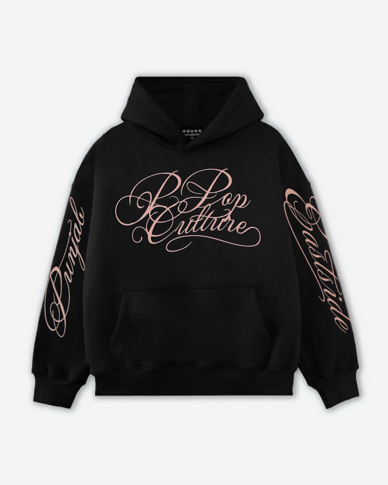 LS (POP CULTURE ARROW)OVERSIZED HOODIE