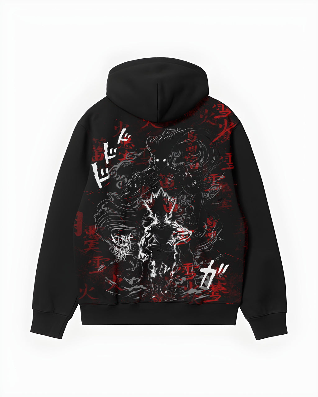 KalkiKulture Dark Aura Warrior Hoodie – Premium Screen Print